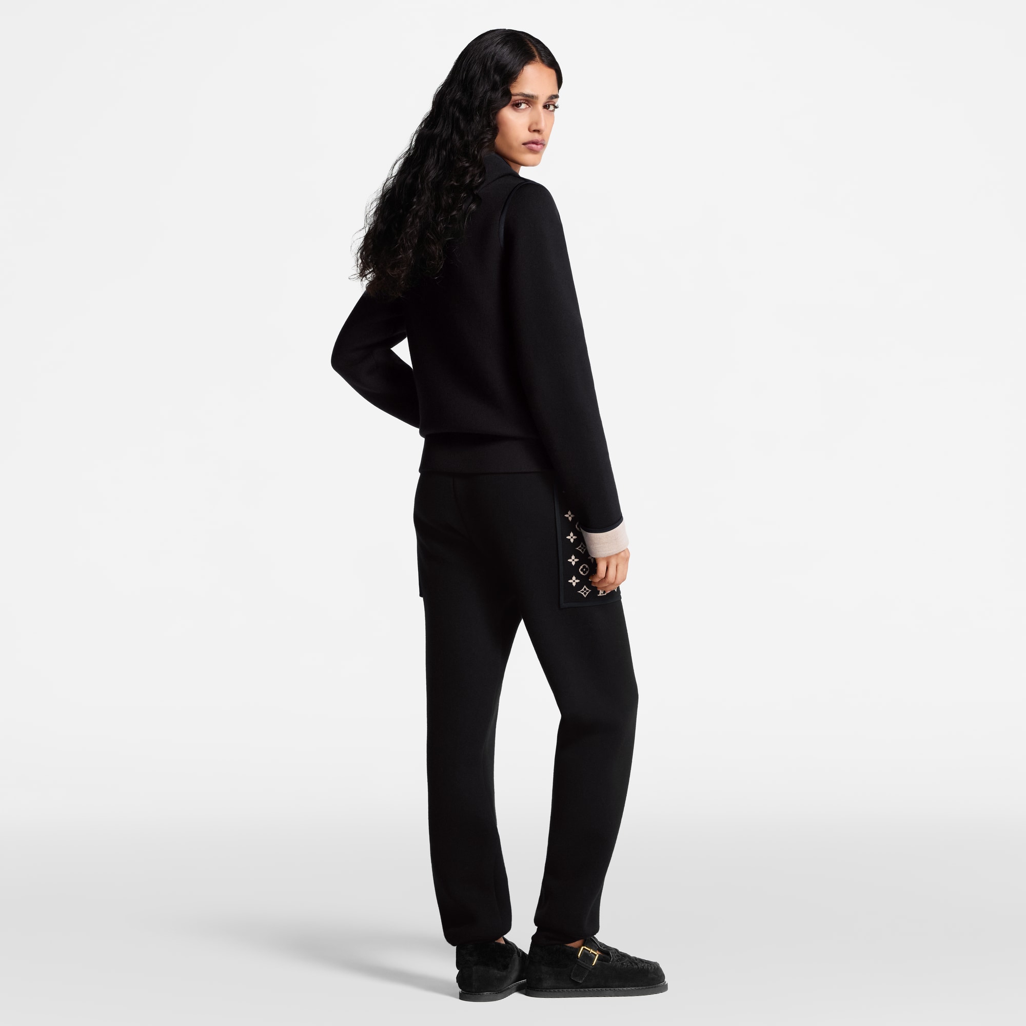 モノグラム アクセントジップアップフーディ ｜ルイ・ヴィトン